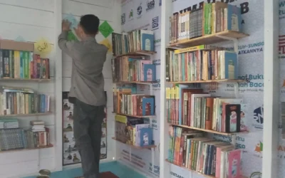 Persiapan Rumah Baca ke 14 Di Sei Buluh