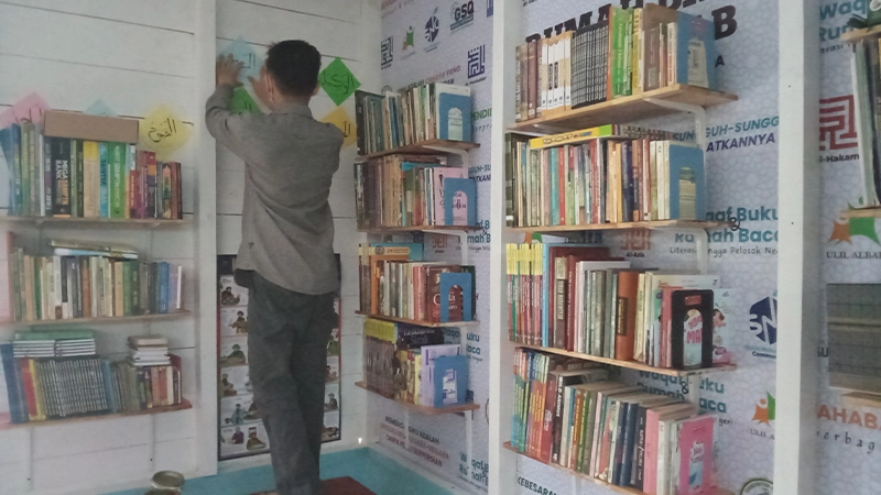 persiapan rumah baca 01